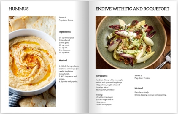Show details for 8.5 x 11 Cookbook | for delivery in the US only