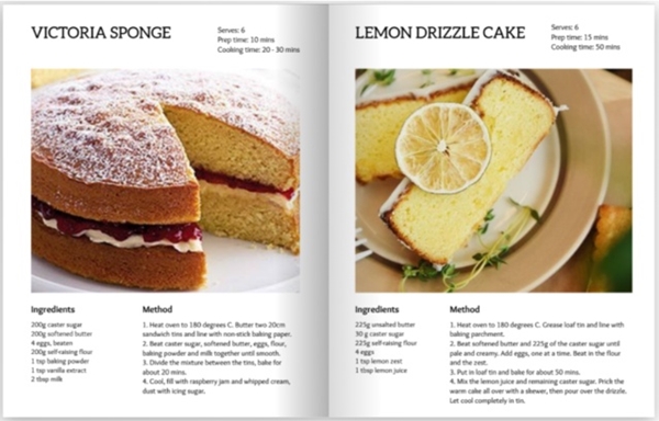 Show details for 8.5 x 11 Cookbook | for delivery in the US only