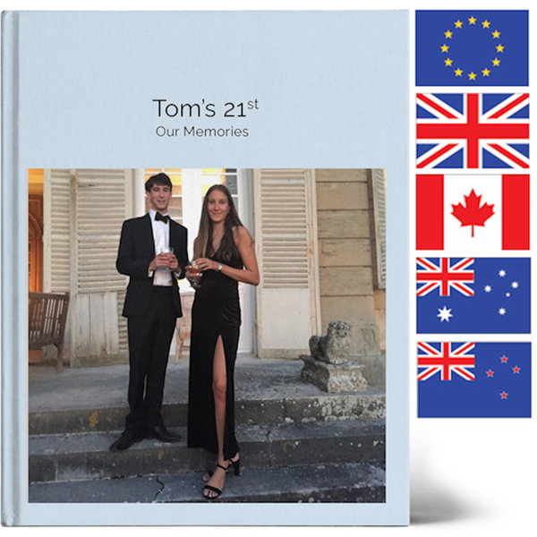 Show details for A4 Memory Book | non-US books only