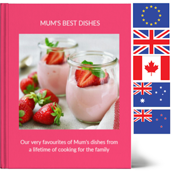 Show details for A4 Recipe Book | non-US books only
